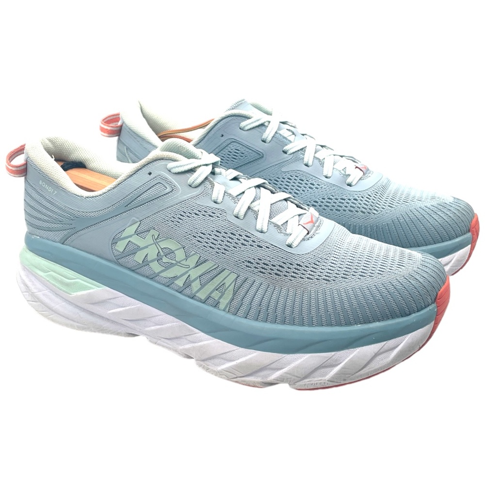 Hoka One One Women's Bondi 7, Blue Fog, Size 9.5
